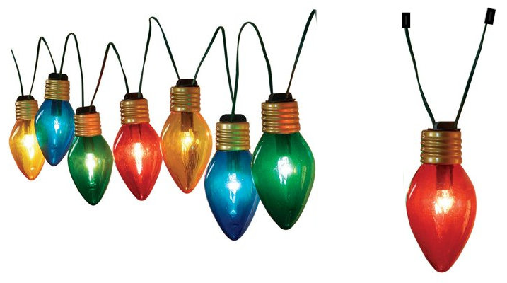 BLUE Jumbo C9 lights -connectable